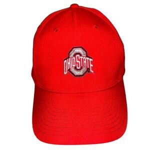 Nike Hat Men's OSFM Red The Ohio State Buckeyes Legacy91 Swoosh Back Adjustable